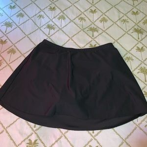 Miraclesuit black swim suit skirt size 10 NWOT